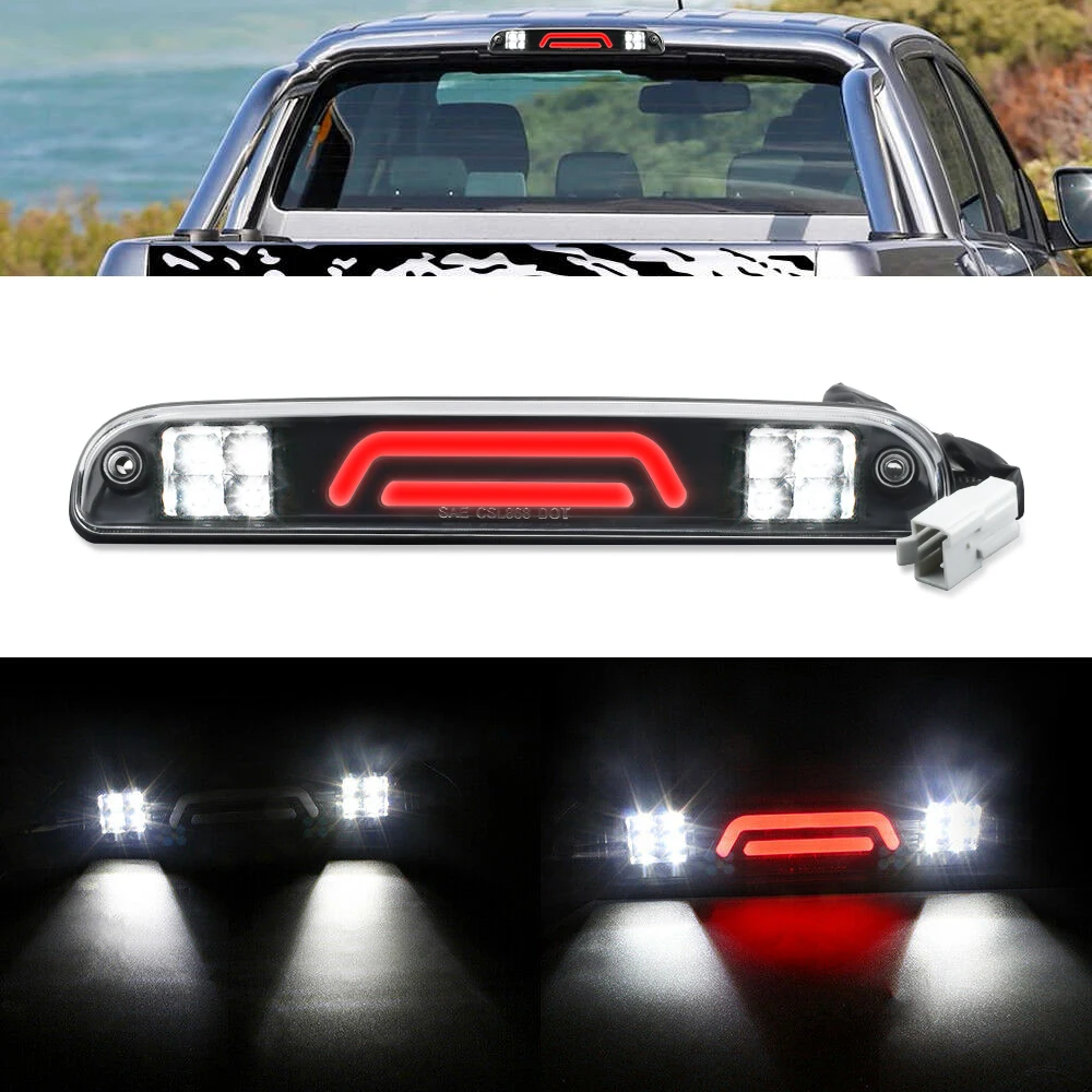 LED Third Brake Light Additional Rear High Mount Brake Warning Light For Ford Ranger F250 Super Duty F350 F450 F550 DRL