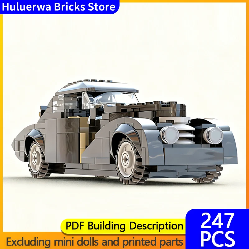 

Модель скоростного гоночного автомобиля MOC, строительные кирпичи H6B, верхний уровень, спортивный автомобиль, модульная технология, детские праздничные подарки, сборные игрушки, костюм