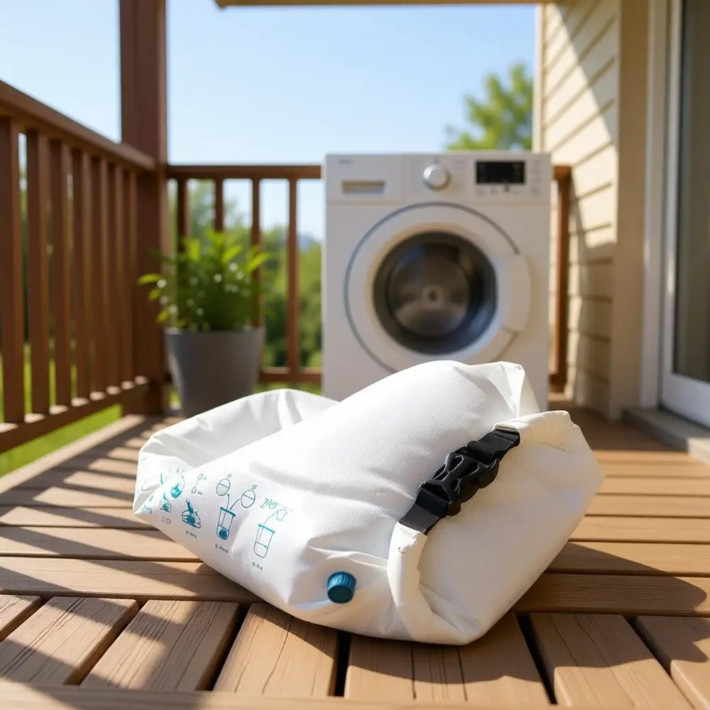 Lavadora Portátil - Lavadora Manual Ecológica para Viajes, Camping, Ropa de Bebé - Imprescindible para Viajes, Uso con L