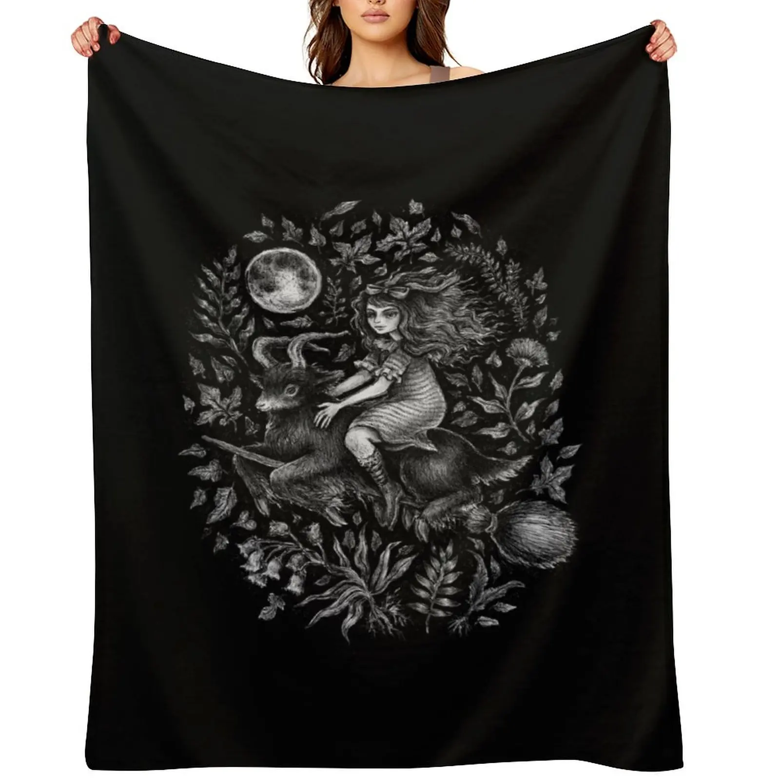 

VVITCH - color variant 2 Throw Blanket Furry Blankets For Baby Bed Vintage Blankets