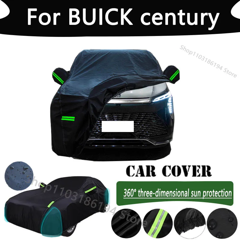 

For BUICK century Outdoor Protection Full Car Cover Snow Covers Rainwater Sunshine Dustproof Scratches Car Cover