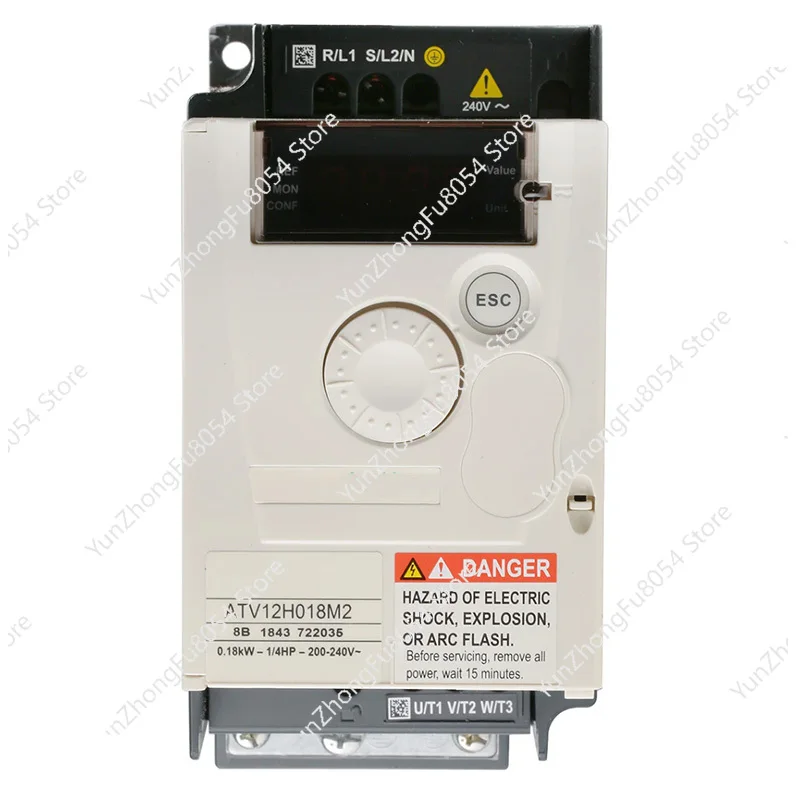 For ATV12H018M2 Variable Speed Drive Altivar 12 Machines 0.18kW, 0.25hp, 200 To 240V, 1-phase Power Supply