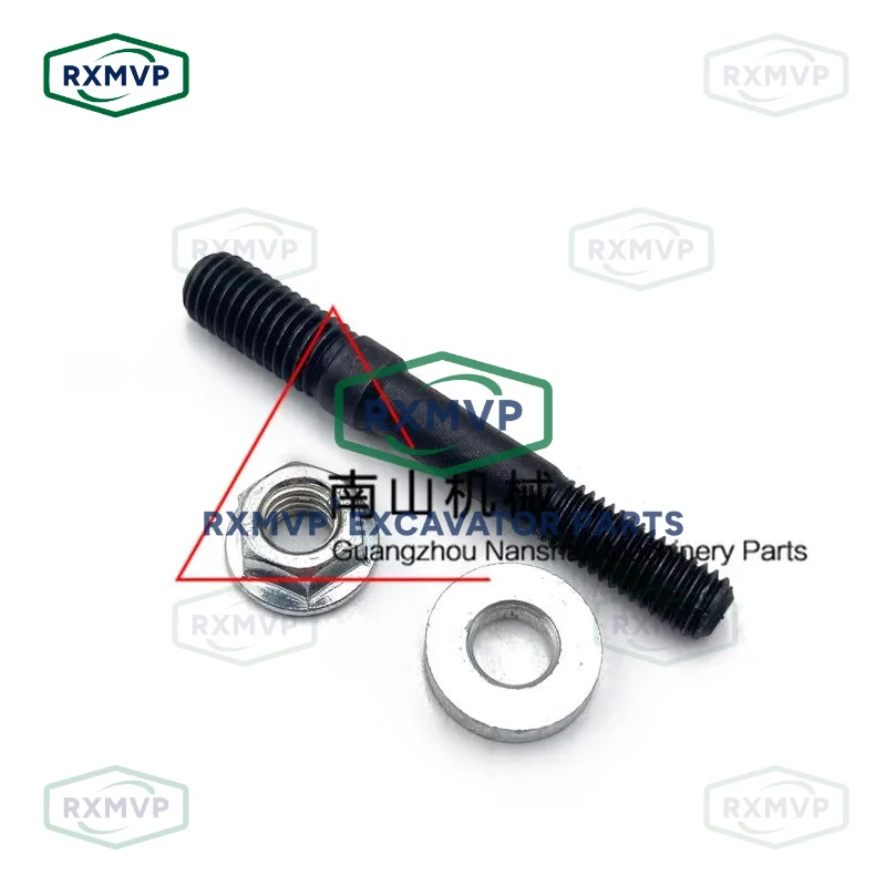 For SDLG 135/150 Vol-vo EC140B/140D Deutz D4D Engine Exhaust Branch Pipe Screw Excavator Accessories1