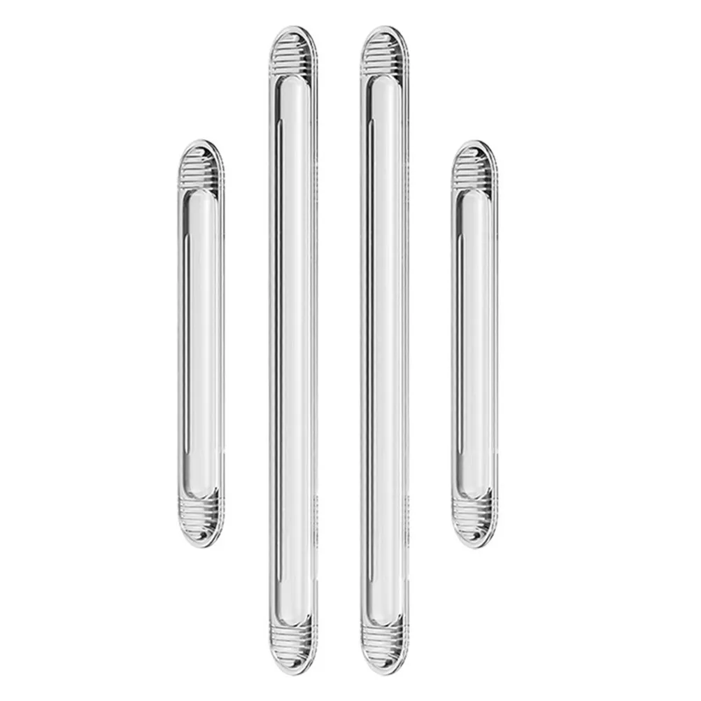 4Pcs Car Door Bumping Strip Transparent Silicone Anti Scratch Side Protector Car Side Door Guard Auto Accessories Vehicle