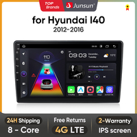 Junsun AI Android 13 Wireless CarPlay Auto Car Radio For Hyundai i40 2012-2016 Intelligent System Multimedia GPS 4G DSP RDS