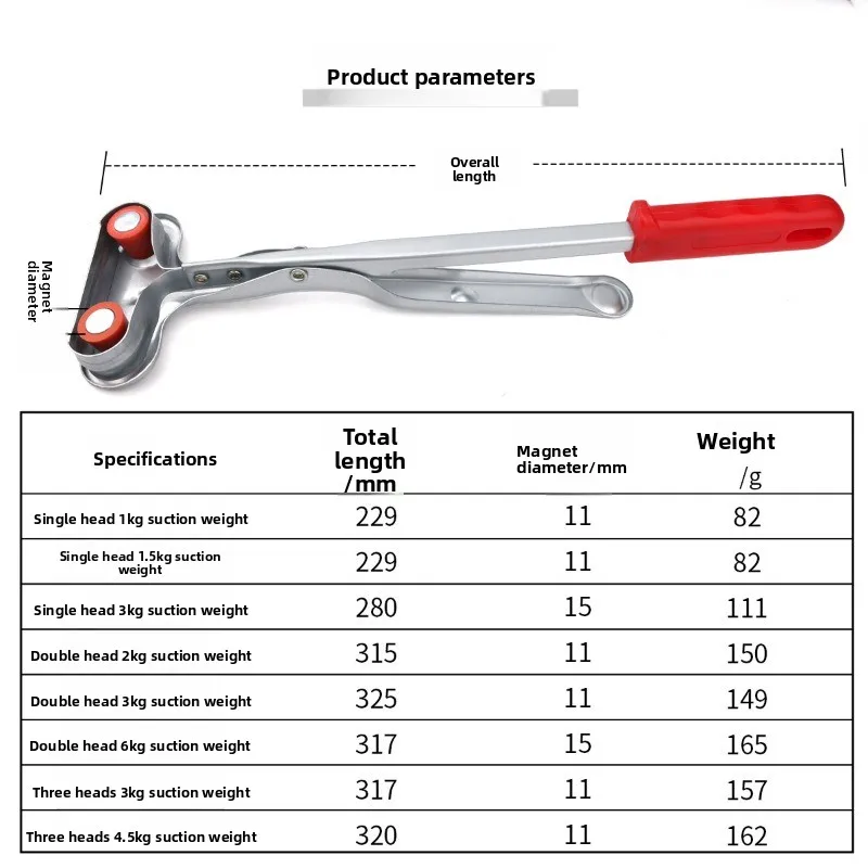 Punch Safety Hand Magnetic Clamp Suction Clamp Accessories Safety Device Single Head Magnet Clamp Double Head Three
