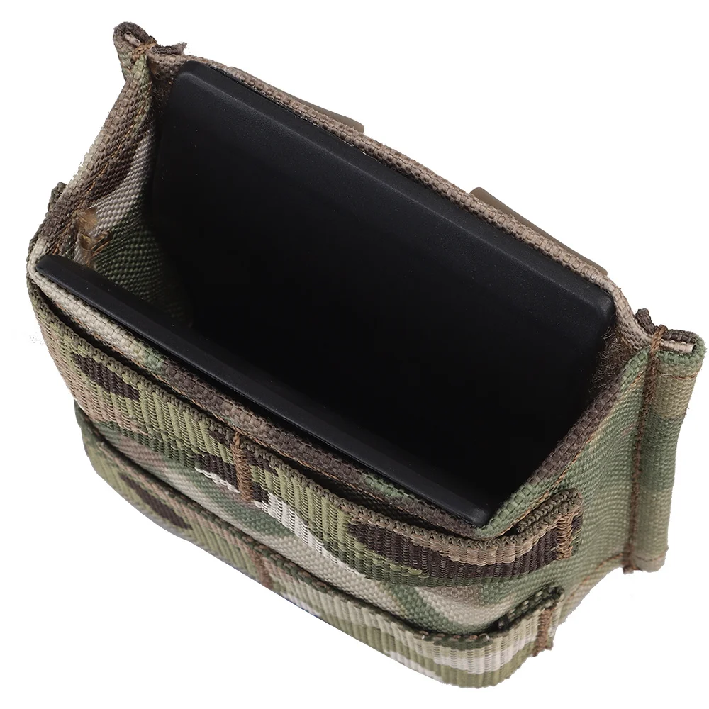 Tactical Single FAST 5.56 Mag Pouch MOLLE 7 62 Magazine Pouch Magazine Holster supporto per caricabatterie da caccia con inserto a cuneo Kydex