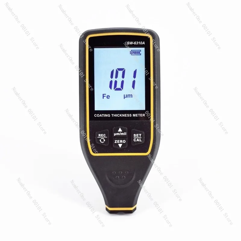 Precision Digital Coating Thickness Gauge for Car Paint Inspection Paint Film Tester Zinc Galvanized Layer Meter Portable LCD