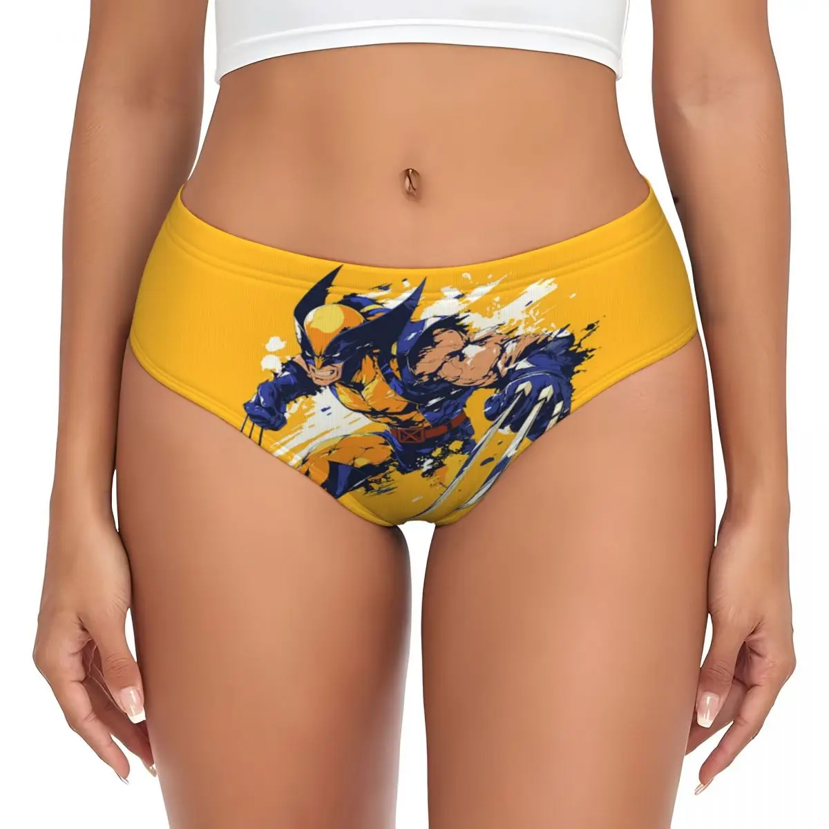 

Custom Incredible Wolverine Brief Panties Womens Comfort Underwear