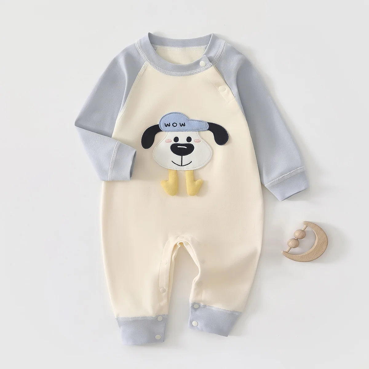 الرضع للجنسين 6-24 شهر البلوز بذلة طفلة الحلو ربيع الخريف الدافئة رومبير غير رسمي بيبي بوي لينة القطن الخالص لطيف نيسيي