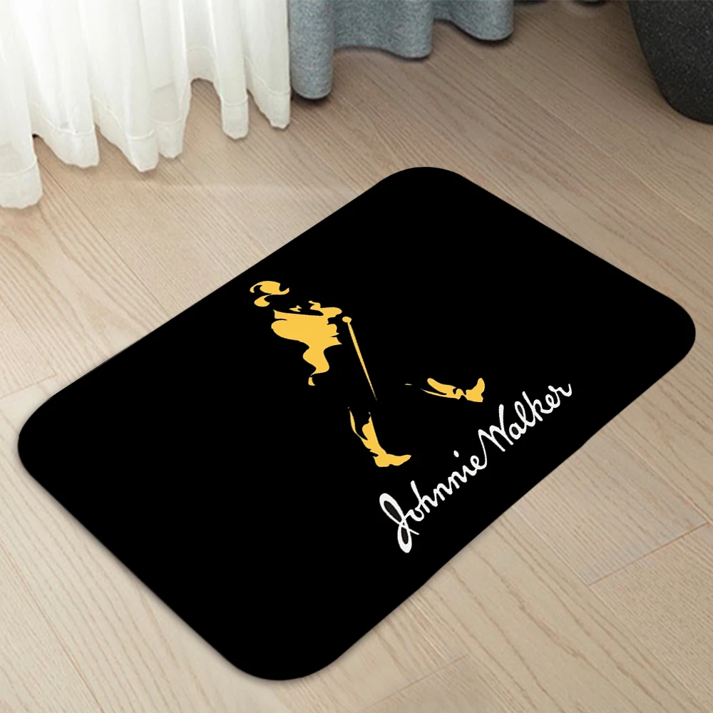 Johnnie walker Doormats Home Carpet Entrance Door Mats Modern Decor Carpet Bathroom Floor Mats 263