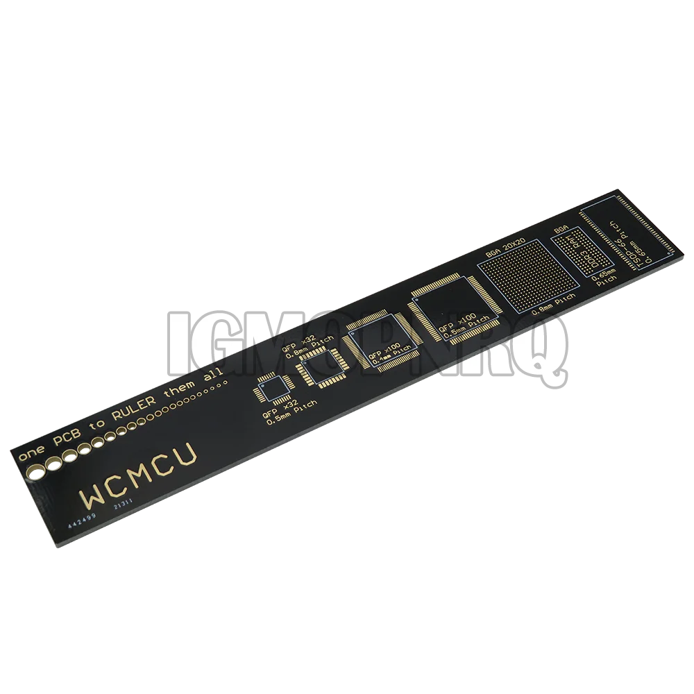 IGMOPNRQ 3 Type 15cm 20cm 25cm PCB Ruler Multi-functional Measuring Tool Resistor Capacitor Chip IC SMD Diode Transistor