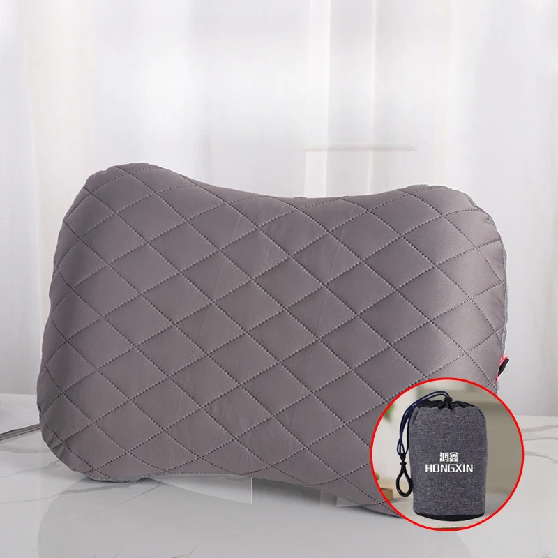 Camping Pillow Ultralight Inflatable Cushion Travel Pillow For Neck Lumbar Support Square Inflatable Pillows For Backpacke Hike