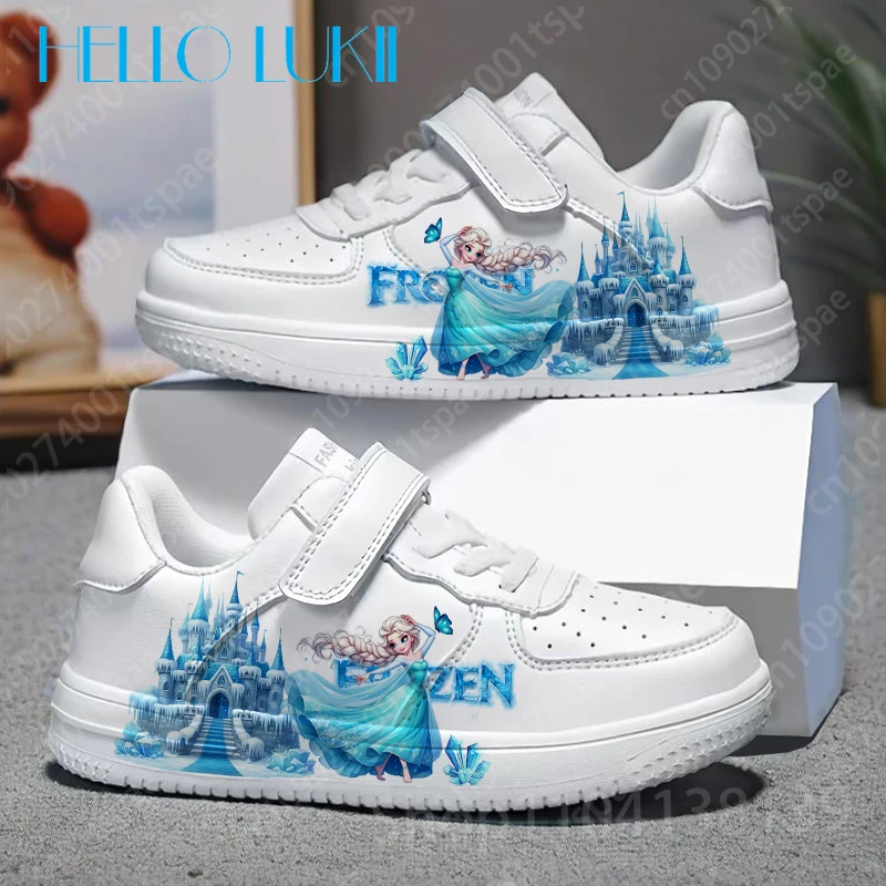 

Super Cute Elsa Princess Children shoes boys girls comfortable wear-resistant Parent child shoes man woman Shoes Gift