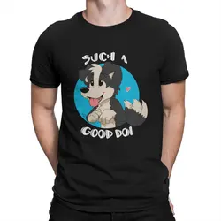 Such a Good Boy Collie Dog T Shirt Vintage Teenager Graphic Large Crewneck TShirt Top sell Harajuku Men's Short Sleeve