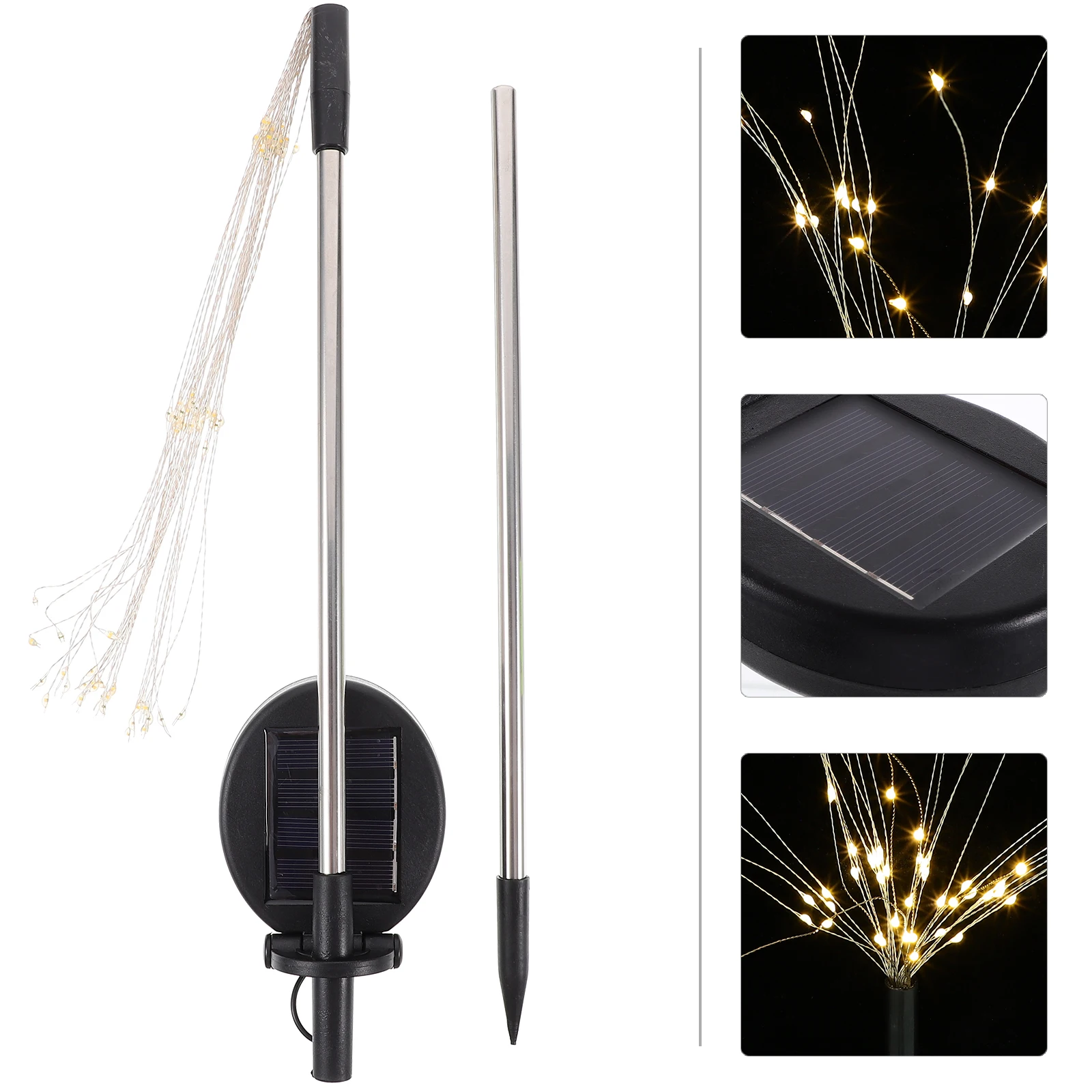 

Solar Firework Shape Lawn Light Durable Easy Use Garden Decor Yard Patio Outdoor String Lamp LED Lighting String Lamp