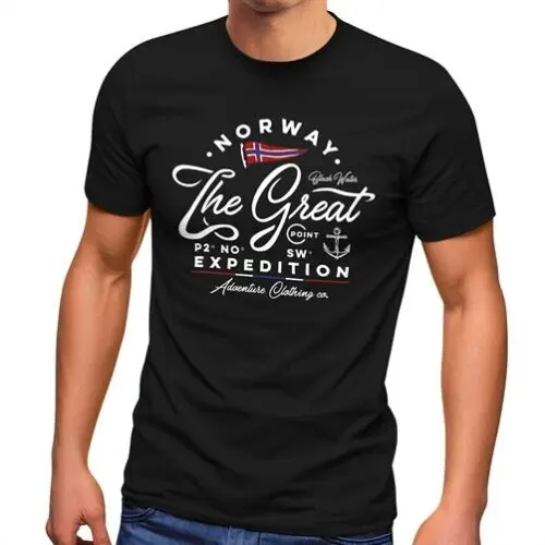 

® T-Shirt Norwegen The Great Expedition Outdoor Adventure