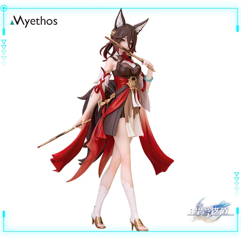 

Myethos Original Genuine miHoYo Honkai: Star Rail Tingyun Fox Girl Gift+ 1/10 Model 17.5cm Collections Toy Figures Birthday Gift