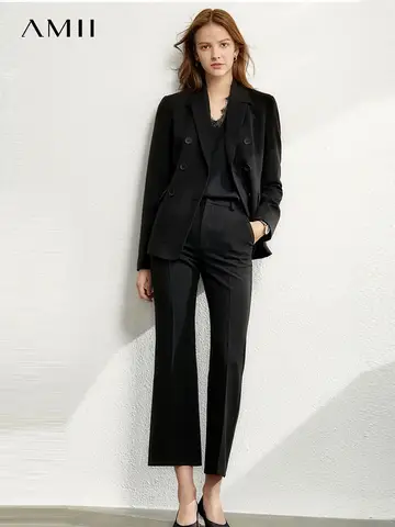 Women Spring Blazer and Pants Set Amii