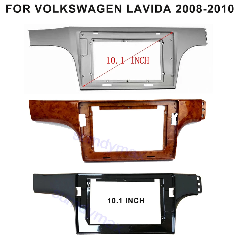 

10.1 inch 2 Din android Car Radio Fascia Frame for Volkswagen VW Lavida 2007-2012 car panel Dash Mount Kit