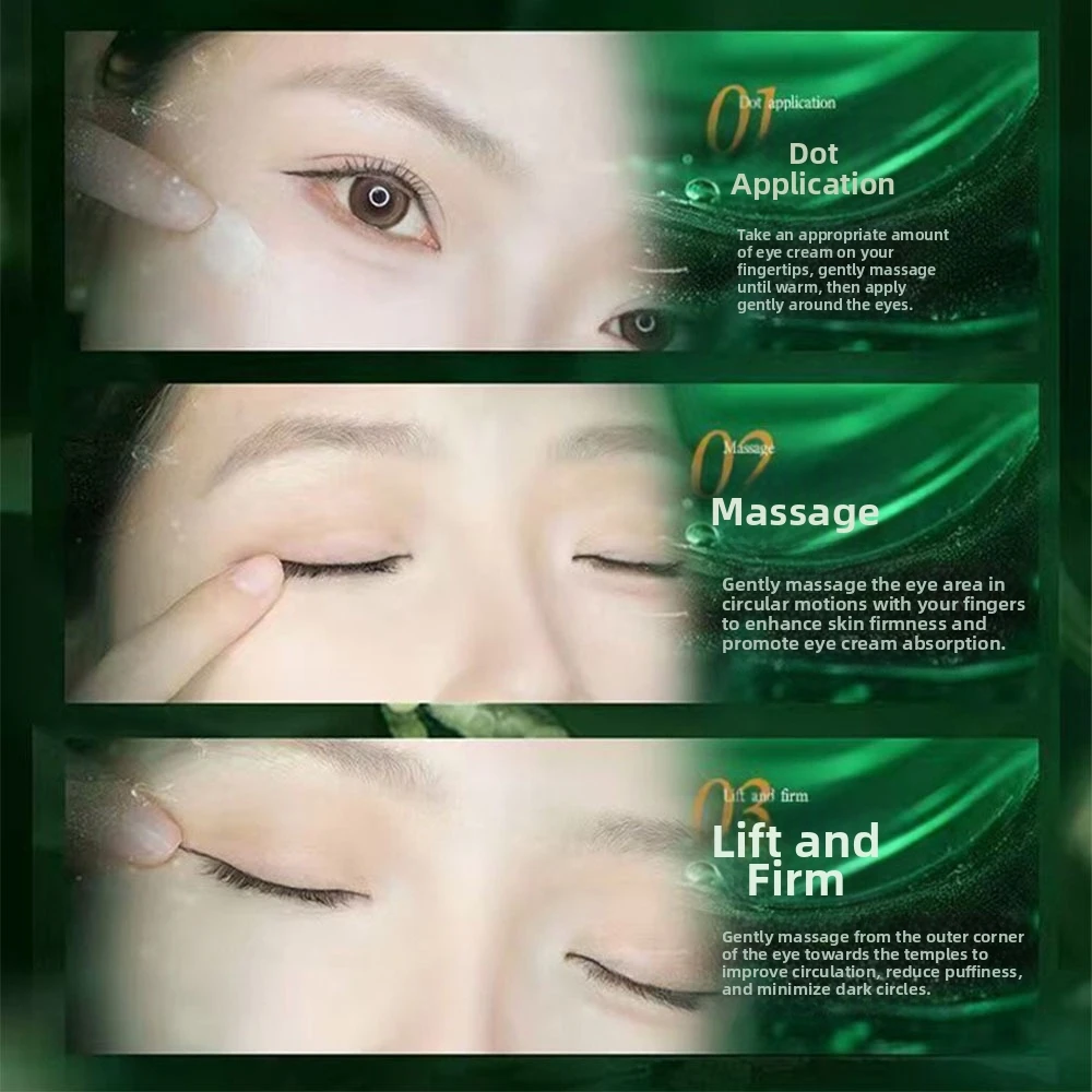 Smoothing Firming Eye Cream Brightening Silky Cream Texture Moisturizing Eye Cream Nourishing Eye Area Nourishing Cream