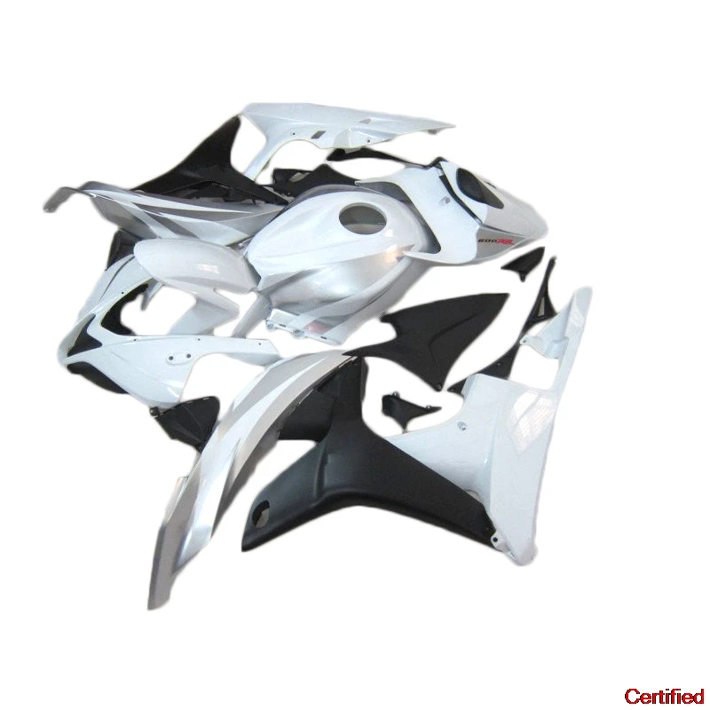 Комплект обтекателей белого и черного цвета, подходит для Honda CBR600RR 07 08 CBR 600rr 2007 2008, обтекатель мотоцикла SH23