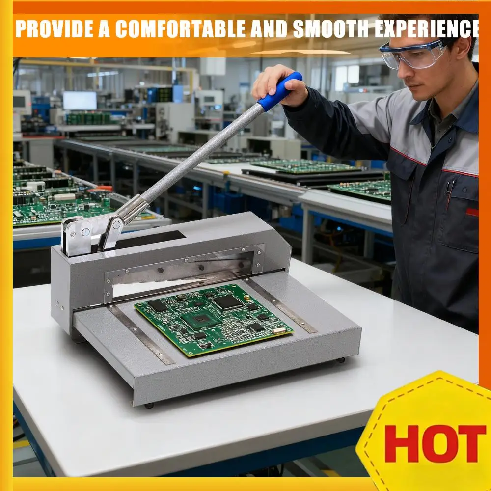 

Hand Plate Shear Heavy Duty Aluminum Copper Plate Circuit Board Paper Cutter for Cutting Steel Copper PCB Board