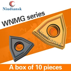 WNMG080404-TC WNMG080408-TC WNMG080412-TC DBC251/DBC252 Numerical Control Lathe Turning Insert WNMG Wear-Resistant Cutting Tool