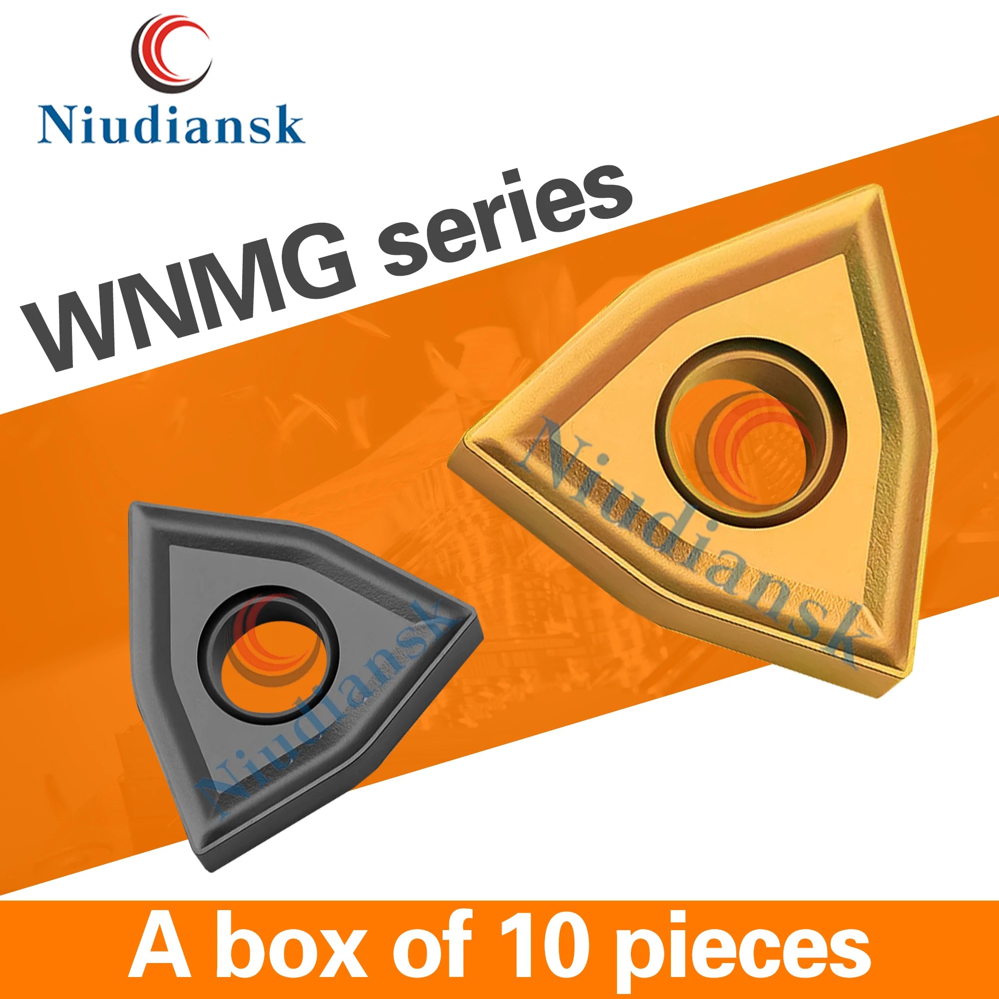 WNMG080404-TC WNMG080408-TC WNMG080412-TC DBC251/DBC252 Numerical Control Lathe Turning Insert WNMG Wear-Resistant Cutting Tool