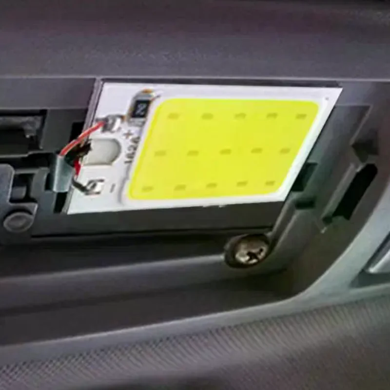 COB Car Interior LED Panel Light Kit Super Bright Universal Adapters Easy Wiring for Auto Interior Lighting System Upgrade
