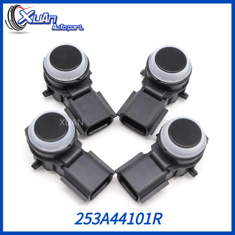 

4 шт./компл. НОВЫЕ черные парковочные датчики PDC для Renault Clio, E-Space, Kadjar, Koleos, Megane, Scenic, Captur 253A4-4101R 253A44101R