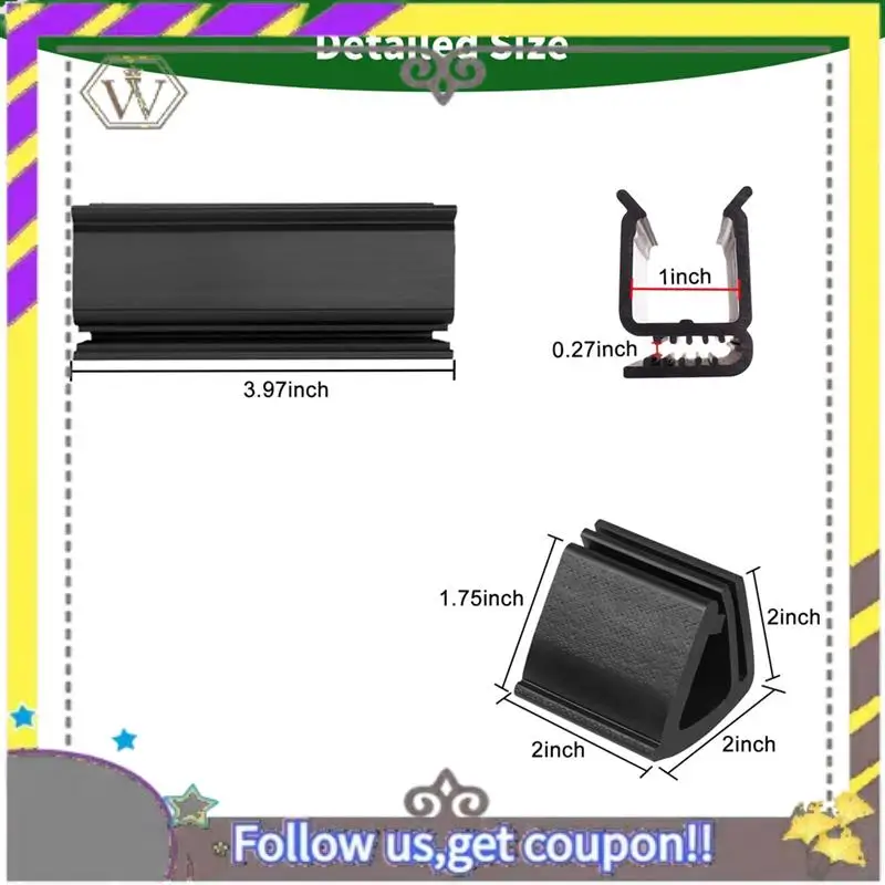 

L38A-Комплект фиксаторов для лобового стекла, зажимы для крепления лобового стекла тележки для гольфа для замены EZGO TXT DCS PDS 1994-2013 гг.