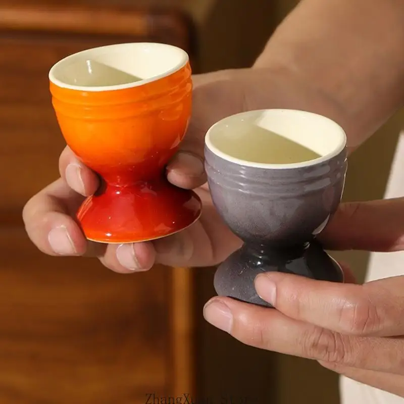 Half Dozen Multicolored Porcelain Stands For Dining Area display And Safe Serving Of ready 3XUF
