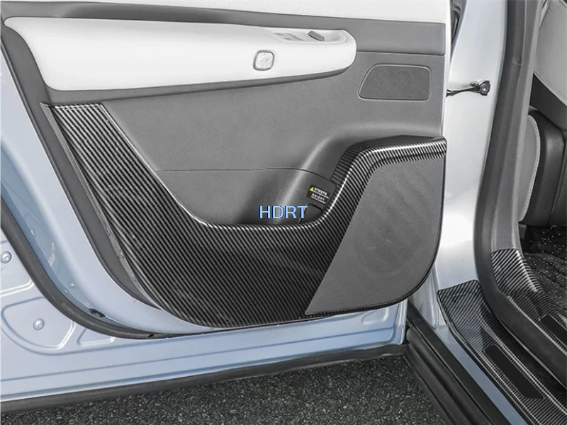 For Nissan Arizon NX8 2026 + Car Style Front Rear Door Anti Kick Plate Dust Proof Pad Cover Kit Protector Decoration Accessories