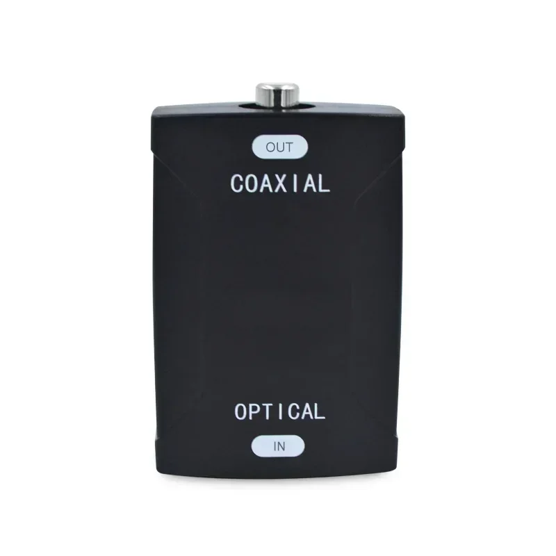 Digital Audio Converter Adapter, Coaxial RCA To Optical TOSlink SPDIF, Support Dolby AC - 3, Dolby 5.1 and DTS Sound