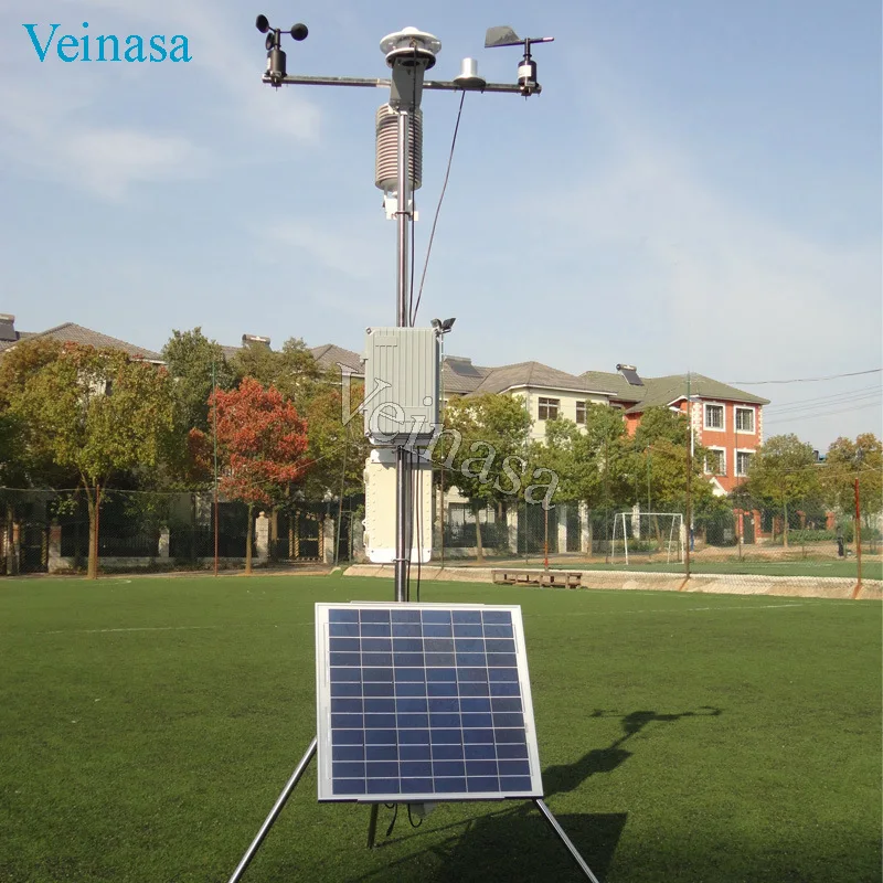 2026 Veinasa Brand Portable Automatic Weather Station PAWS009 Nine Meteorological Elements Stable Performance Customized Support