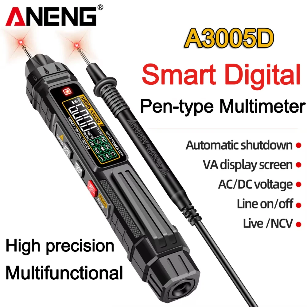 การรีวิวและแนะนำเครื่องวัดแรงดันไฟฟ้าแบบดิจิทัล ANENG A3005D สำหรับผู้ใช้งานทั่วไป