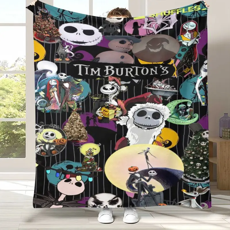 Cartoon Cartoon N-Nightmare Before Christmas Jack Halloween Soft Flannel Throw Blanket,Cozy Blanket for Bed,Sofa,Living Room,Home Decor - Aliexpress Deal