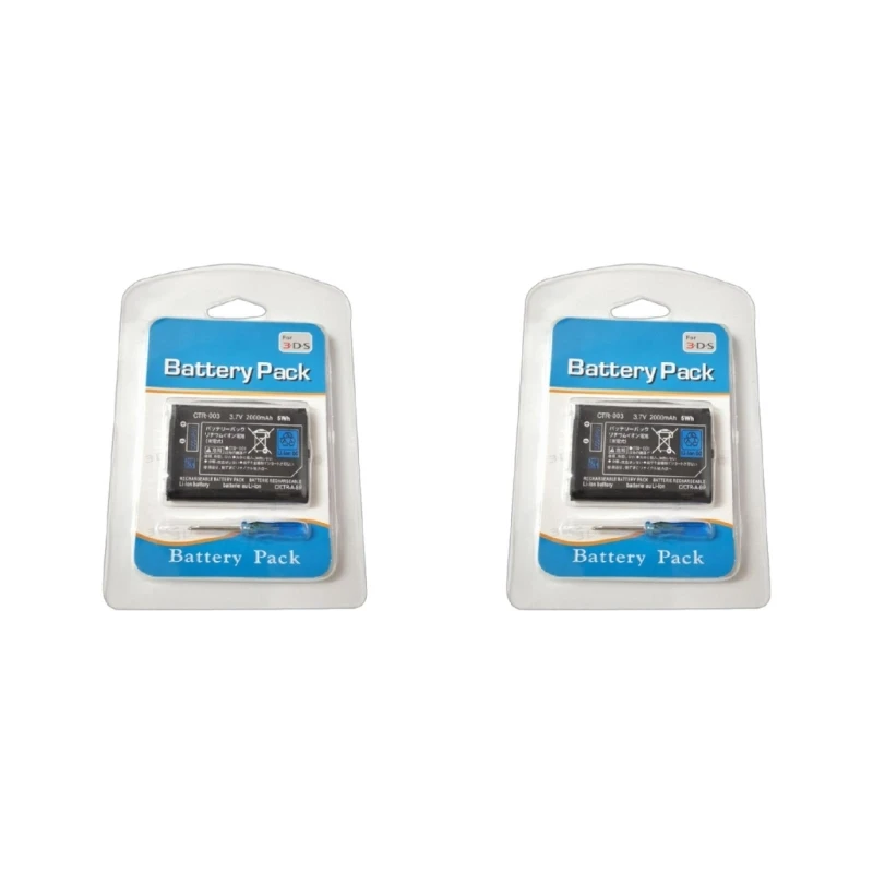 Rechargeable Lithium-ion Battery Pack for GBA SP, 3.7V, 850mAh, Comes with Screwdriver image 3