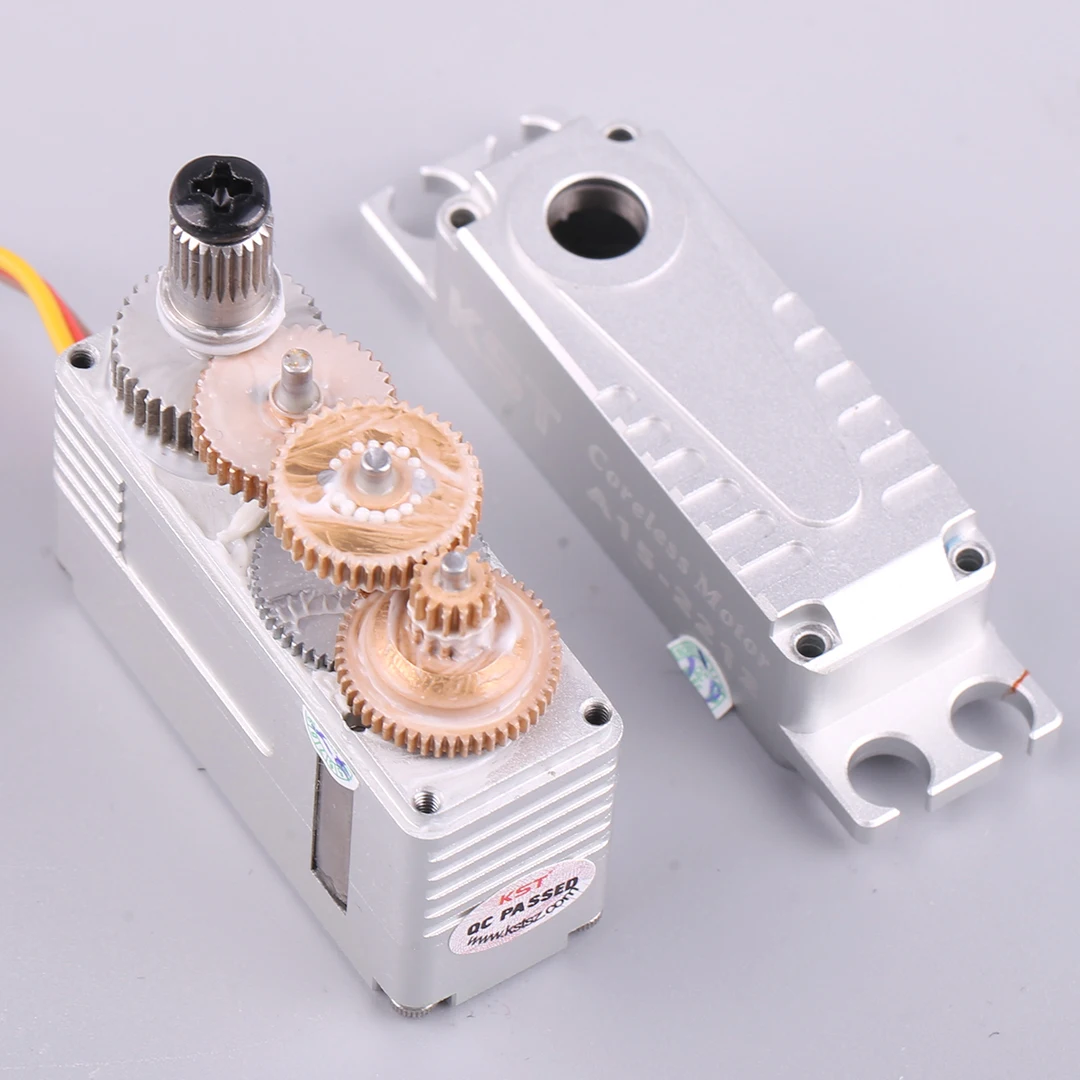 KST A15-2212 Standard Thin All Metal Tooth High-Pressure High Torque 25KG Aircraft Model Industrial Machine Servo