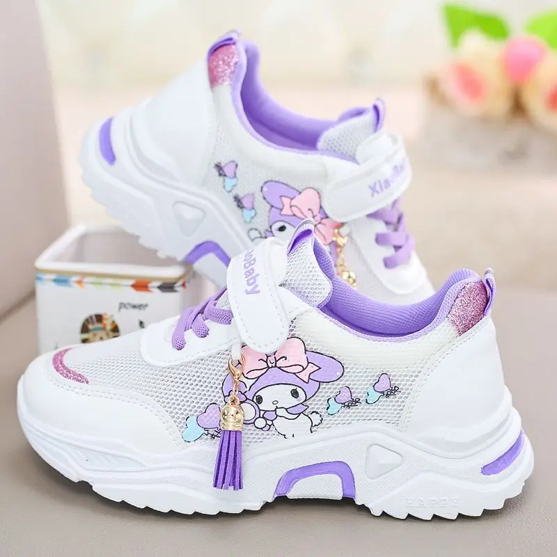 

Sweet My Melody Anime Kawaii Sanrio Casual Board Shoes Summer Cute Cartoon Breathable Sports Sneakers Lovely Gifts for Girls