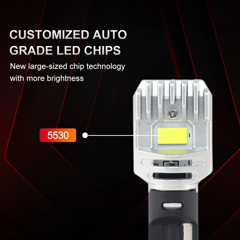 2 x 2000 Lumen Canbus T15 W16W LED-Auto-Rückfahrlicht, Blinkerlicht, weißes Licht, superhell, kein Wechsel der Original-Autoverkabelung, ersetzt nur die Original-Autolampen, 2 T15-Glühbirnen