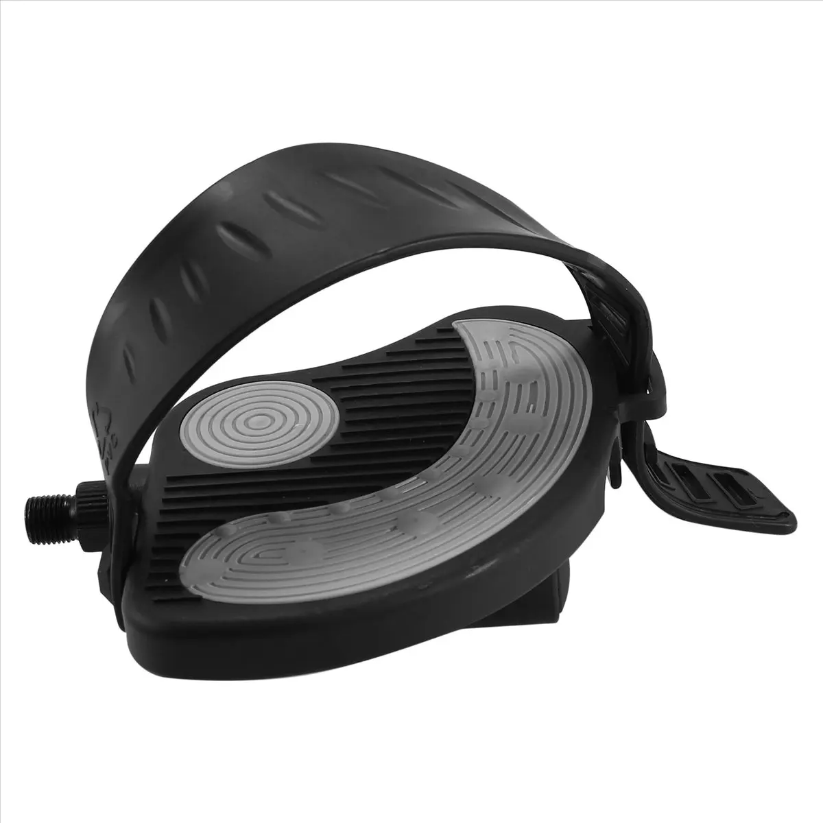 Compatible Exercise Stationary-Bike-Pedals with Straps - 1 Pair Fitness Bike Pedals Replacement Parts 1/2