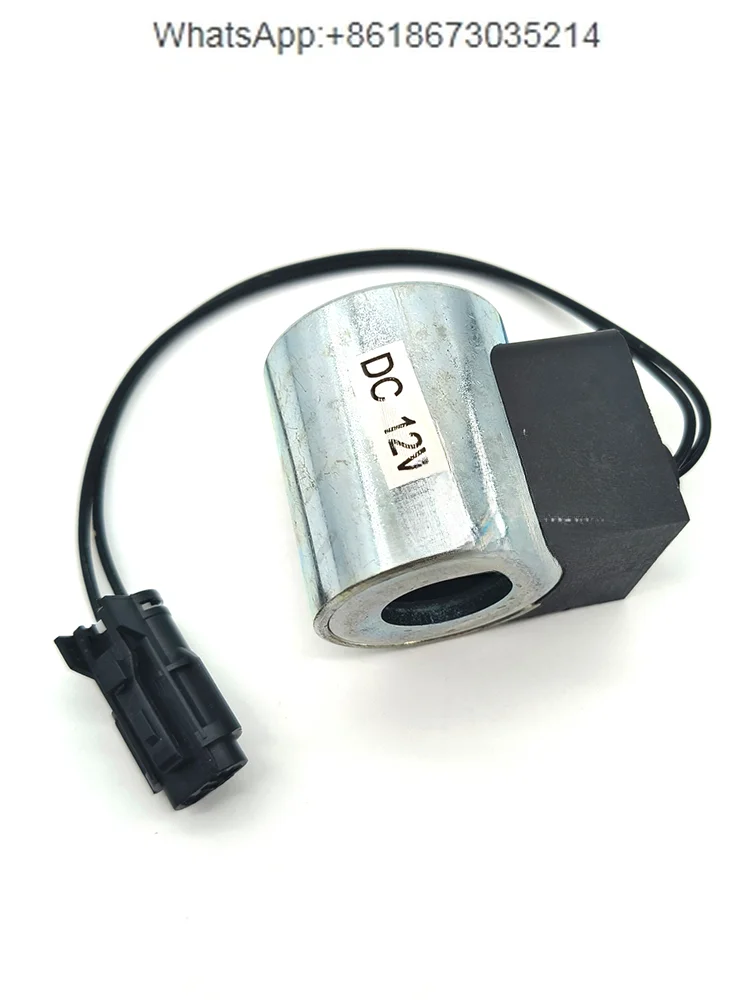 Excavator SY55 75 95-8-9 high quality pilot solenoid valve coil walking speed coil