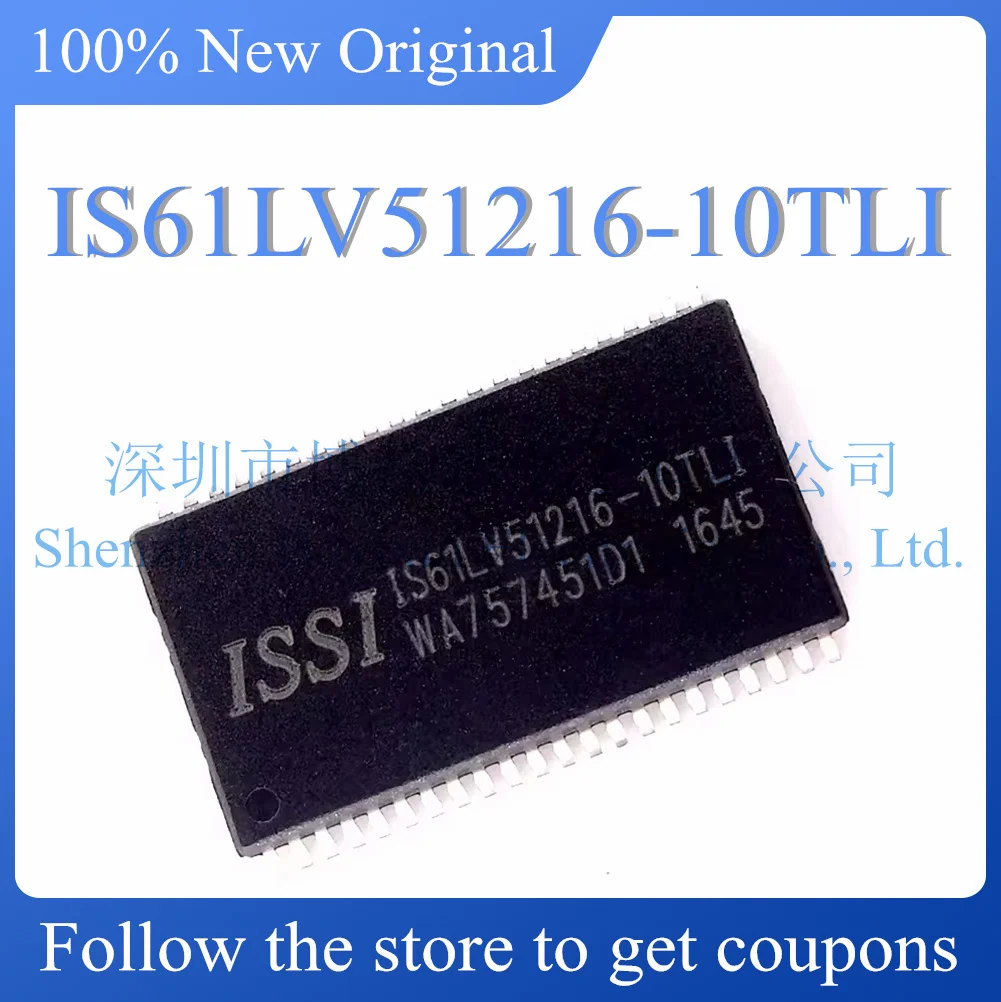 

NEW IS61LV51216-10TLI Original genuine TSOP-44