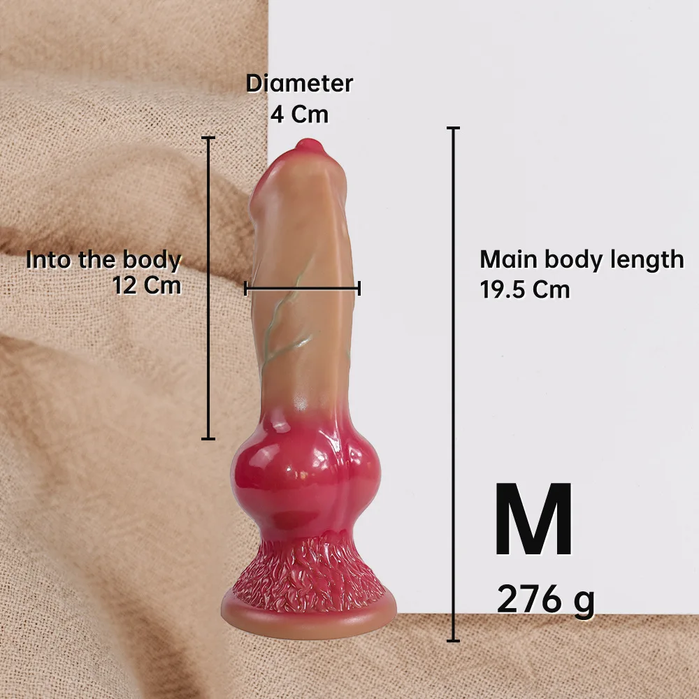 Huge Silicone Animal Dildo Anal Plug Prostate Sex For Men Women Suction Cup Adult Supplies Large Butt Plug Dog Knot Dildo Xxl