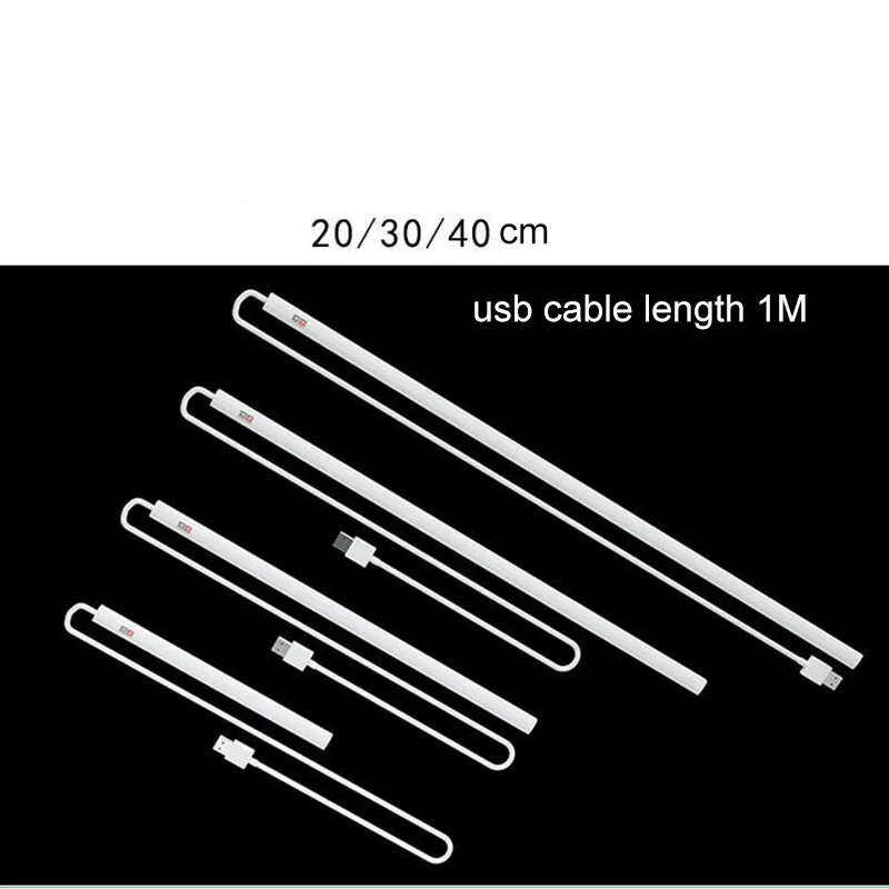 USB 5V 1A czujnik ruchu PIR ręcznie lampka nocna lampka biurko w sypialni czytająca domowa kuchnia do Power banku PC Laptop Notebook