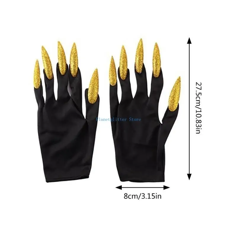 652b Horrible Claw Gants for Kids Birthday, Halloween Decorations, Tmest Part
