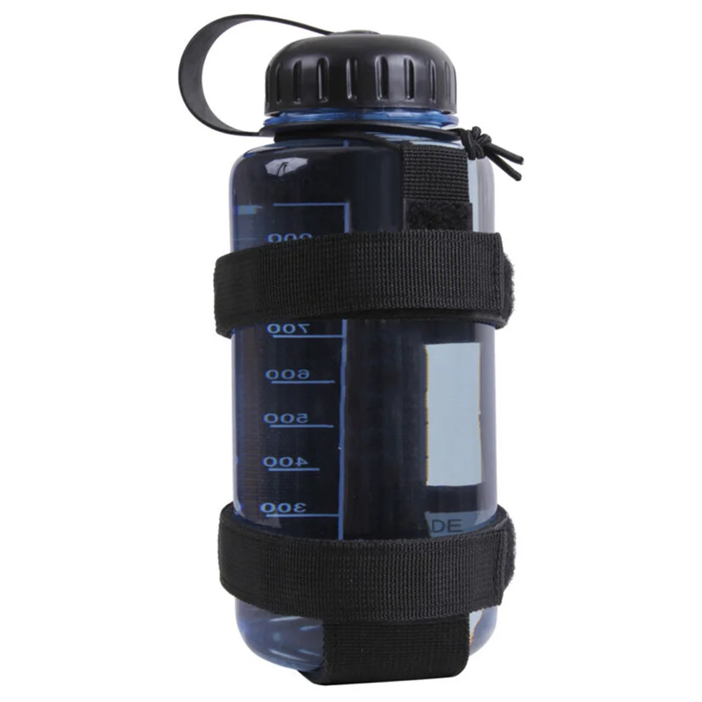 Brand New Water Bottle Carrier Holder Adjustable Black/Khaki/Army Green Double Layer Lightweight 1 Pc For Camping