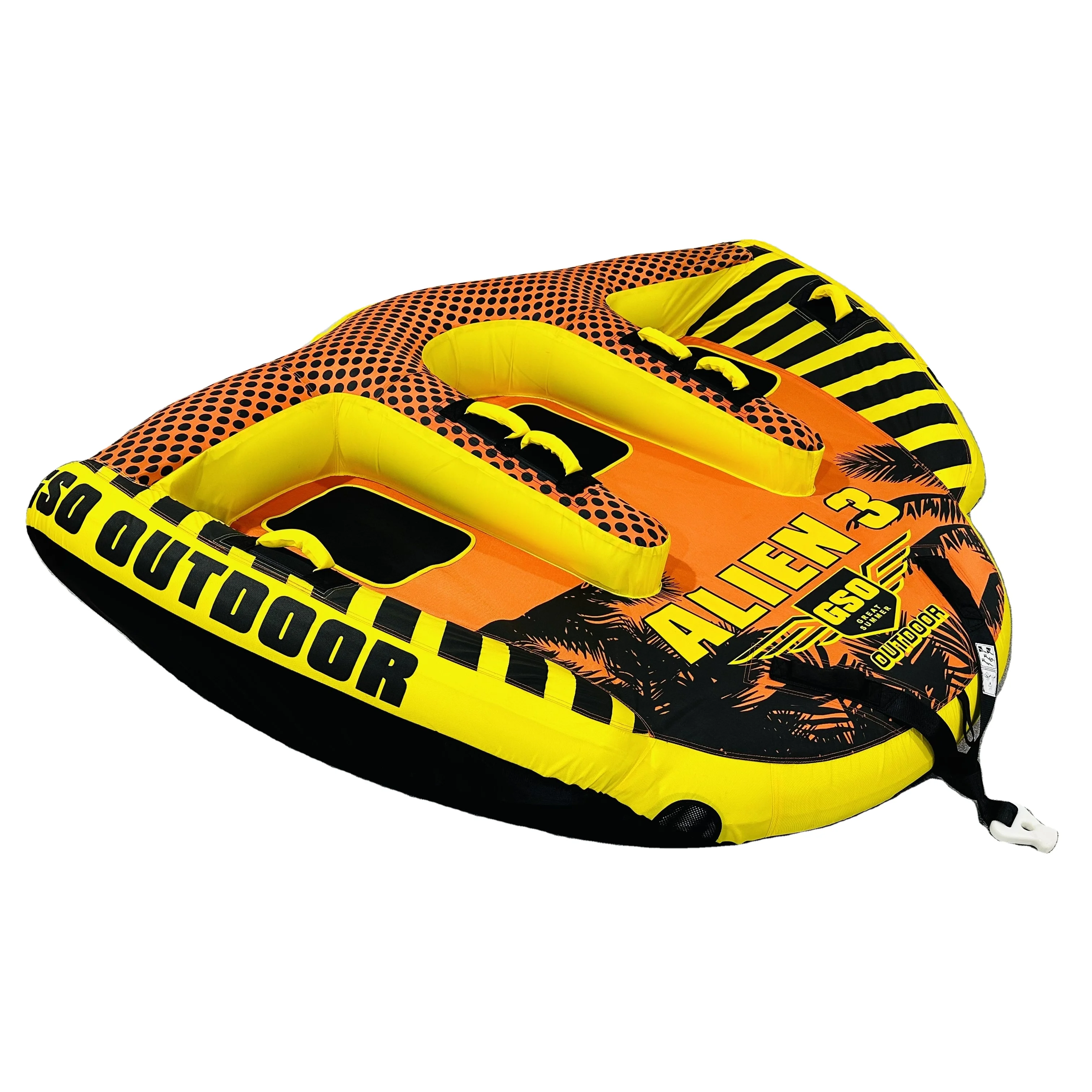 

Custom New Design Good Quality Water Sport Games Inflatable Flying Ski Towable Tubes for Boating